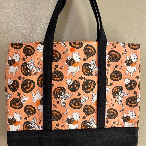 Halloween Winnie the Pooh Tote - Picture 1 of 9